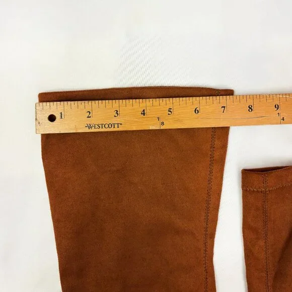 BAIT Footwear brown knee-high stretch boots size US 7.5 - Picture 2 of 6